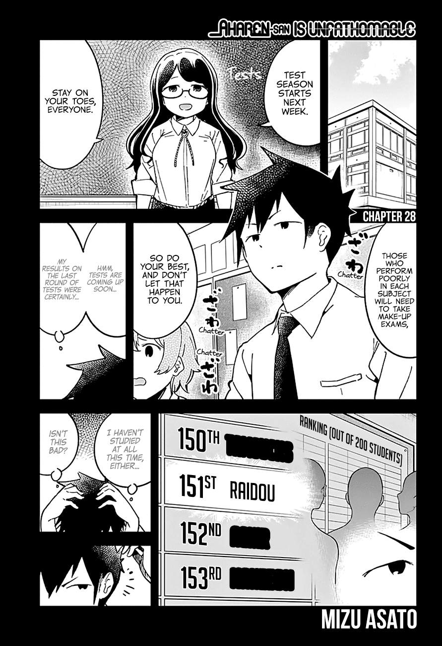 Aharen-san wa Hakarenai Chapter 28 4